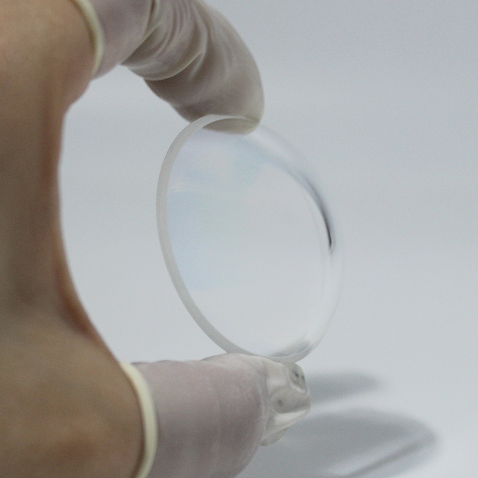 Glass dome with optical coating for imaging systems
