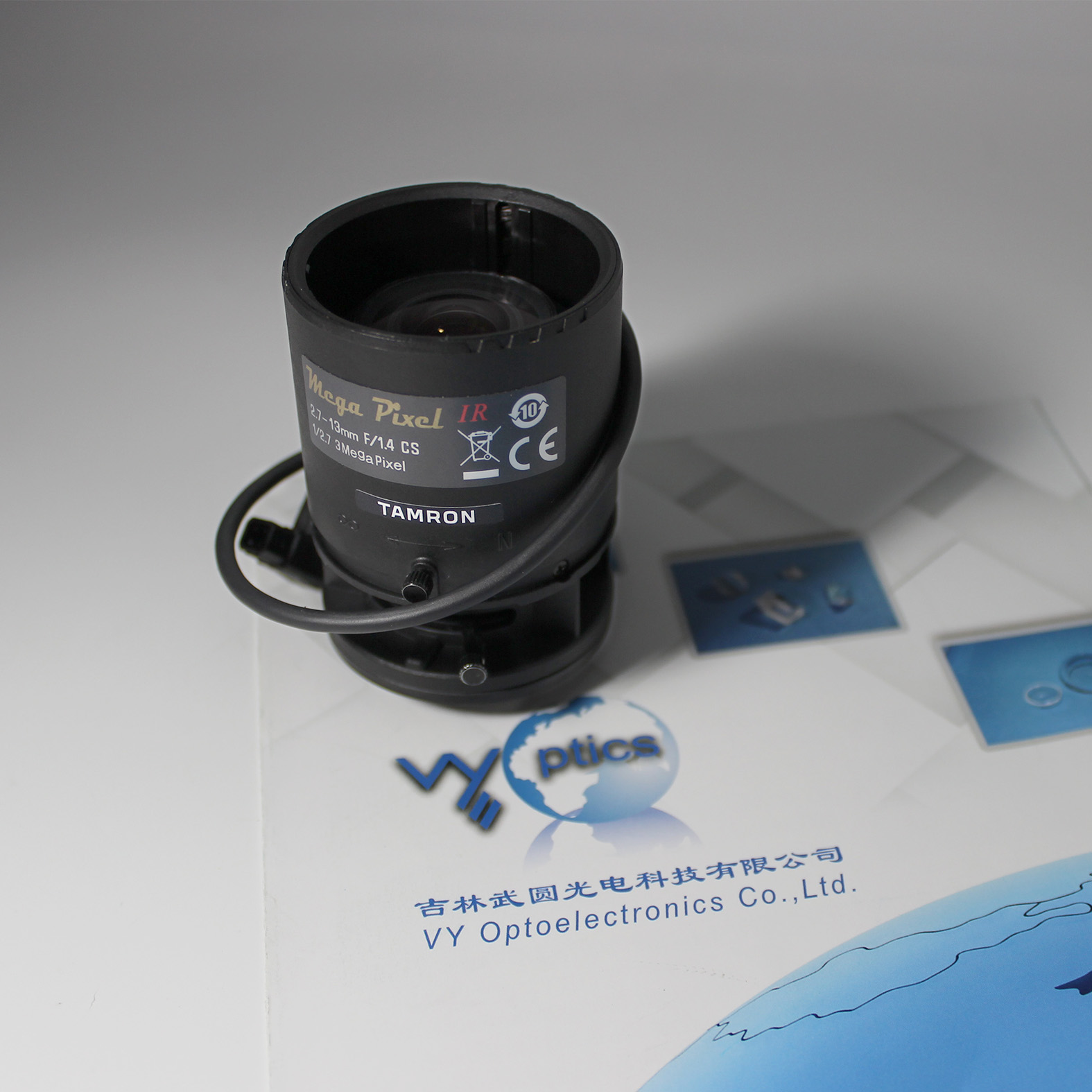 Tamron compatible lens for industrial camera systems