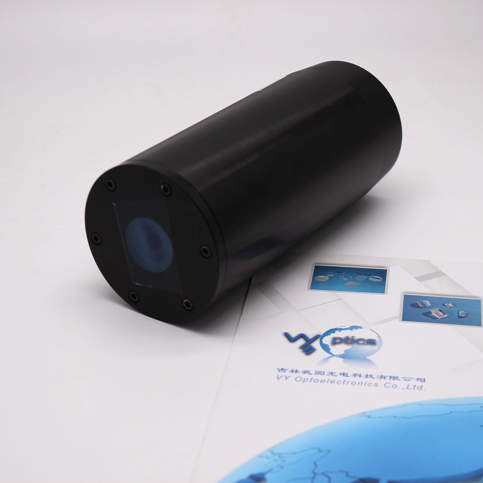 Chromatic confocal dispersive objective lens