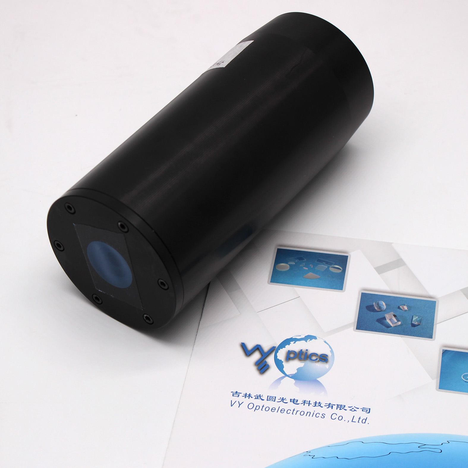 Chromatic confocal dispersive objective lens