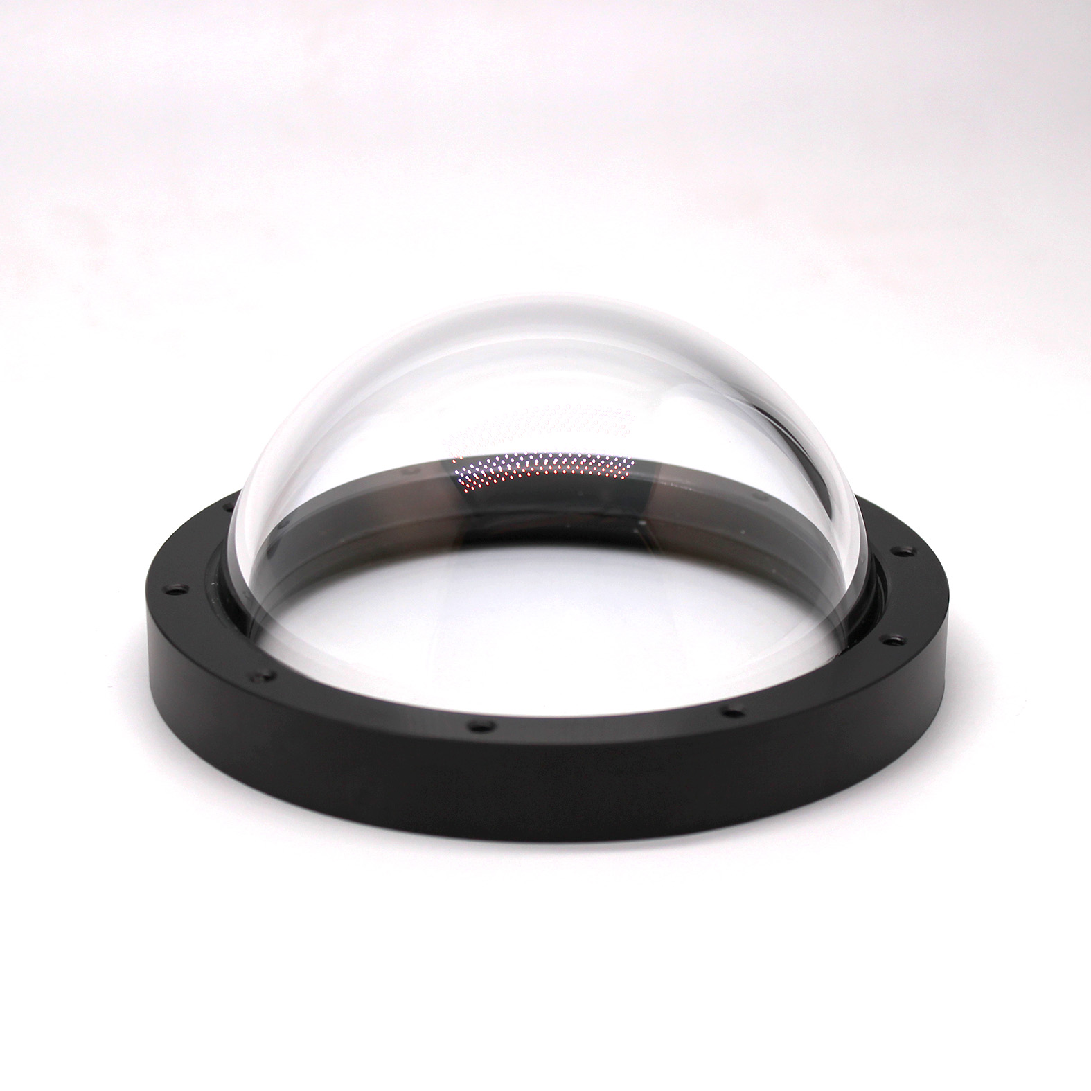 Metal Flange Dome Lens Optical Assembly