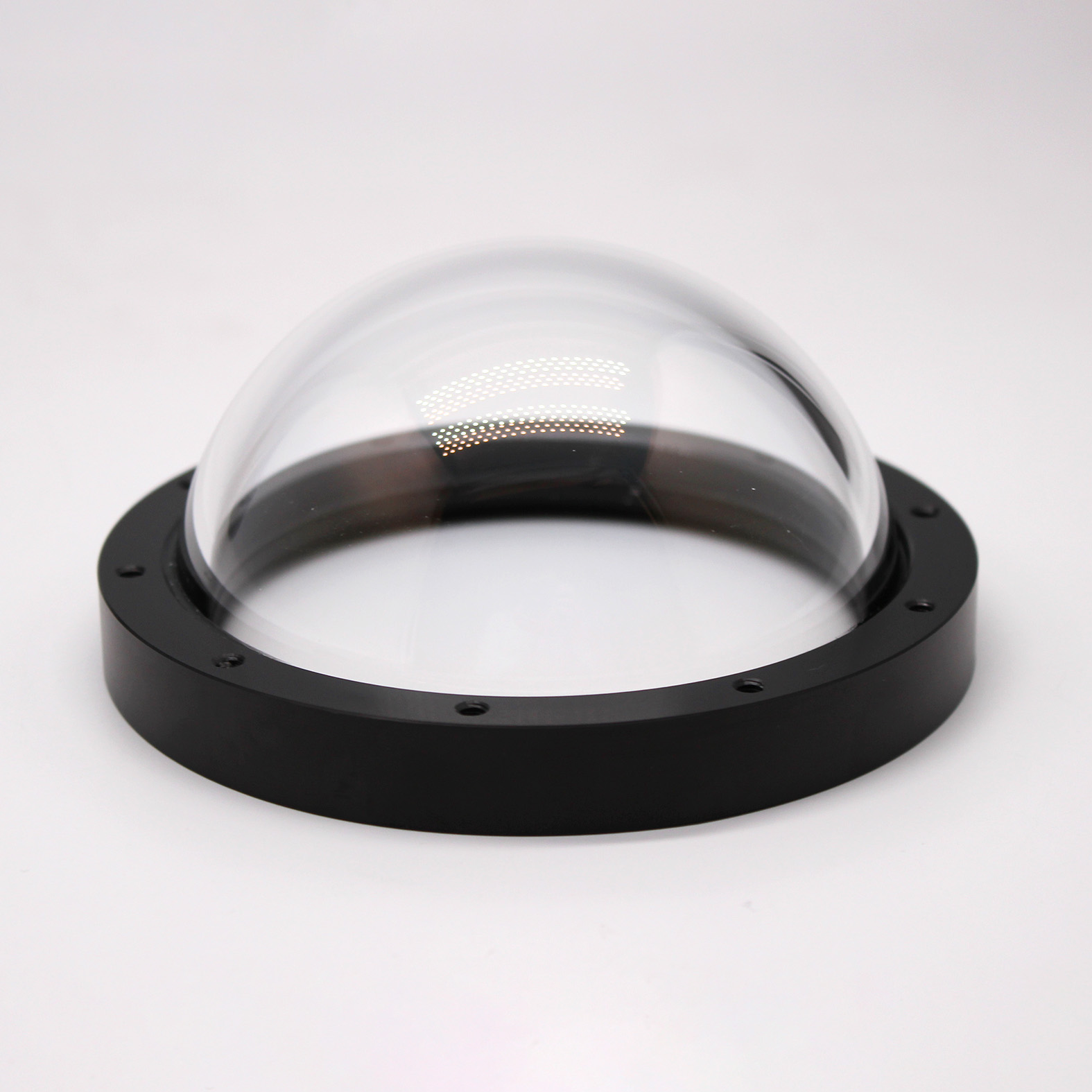 Metal Flange Dome Lens Optical Assembly