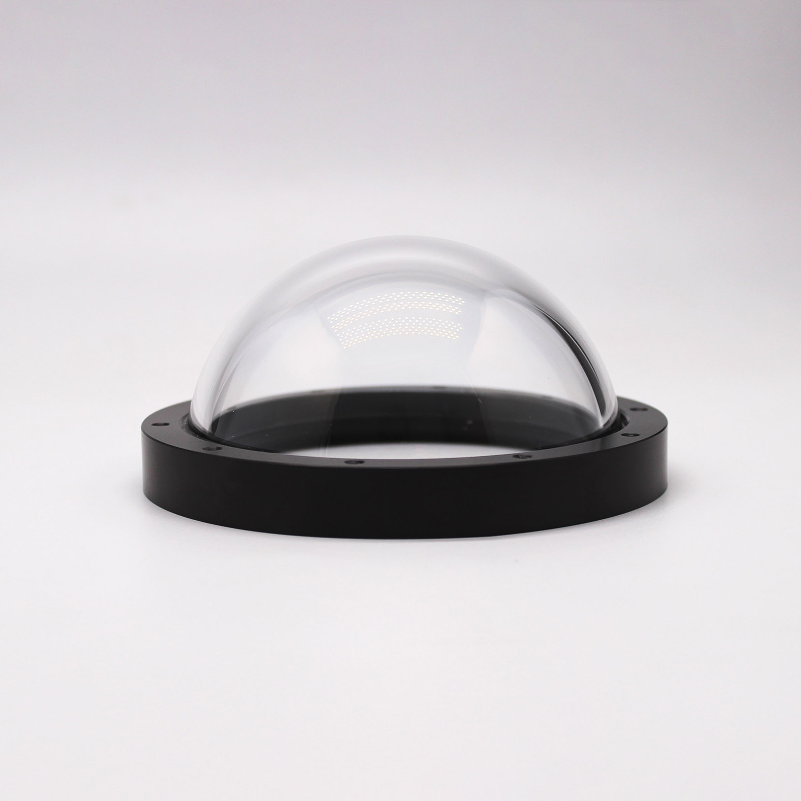 Metal Flange Dome Lens Optical Assembly